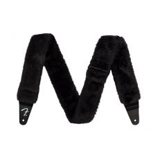 Ремінь гітарний FENDER STRAP 2" POODLE PLUSH STRAP BLACK